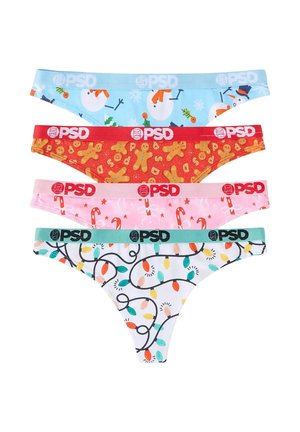 4 PACK - Thong - multi