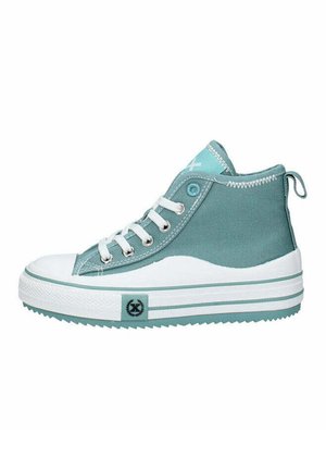 Sneakers alte - celeste