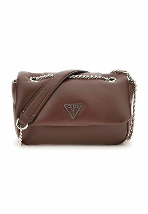 SUNETRA MINI CONVERTIBLE FLAP - Sac bandoulière - espresso