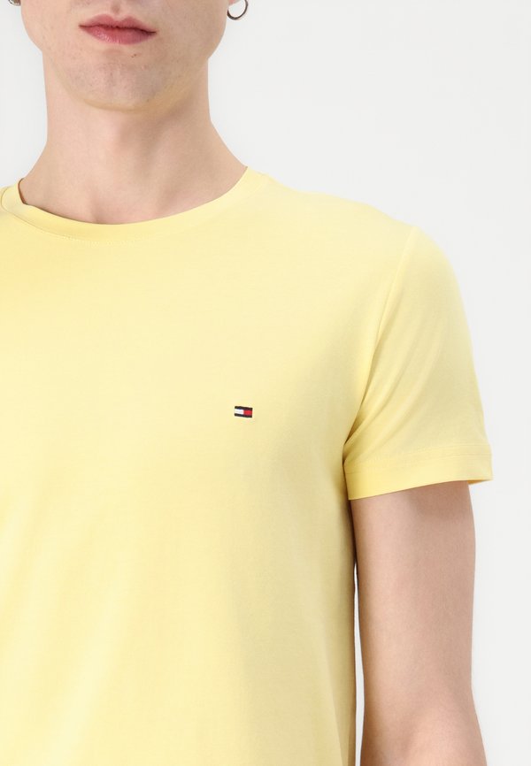 STRETCH SLIM FIT TEE - Basic T-shirt - citronella2