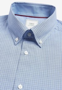 Next 3 PACK - Hemd - light blue blue check blue stripe