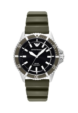 Emporio Armani TRADITIONAL WORLD EXPLORER - Reloj - green