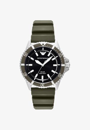 Emporio Armani TRADITIONAL WORLD EXPLORER - Reloj - green