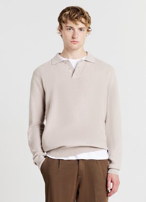 Calliope LAVORATA - Polo shirt - beige melange