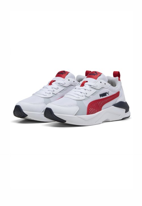 PUMA X-RAY 3 SNEAKERS - Trainers - white-for all time red- navy — foto 2