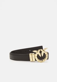 Pinko LOVE BERRY BELT - Klassiske belter - nero/light gold-coloured