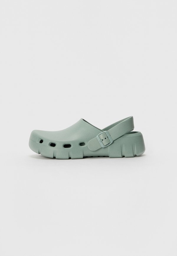 BIRKI FLOW EVA REGULAR UNISEX - Mules - pure sage