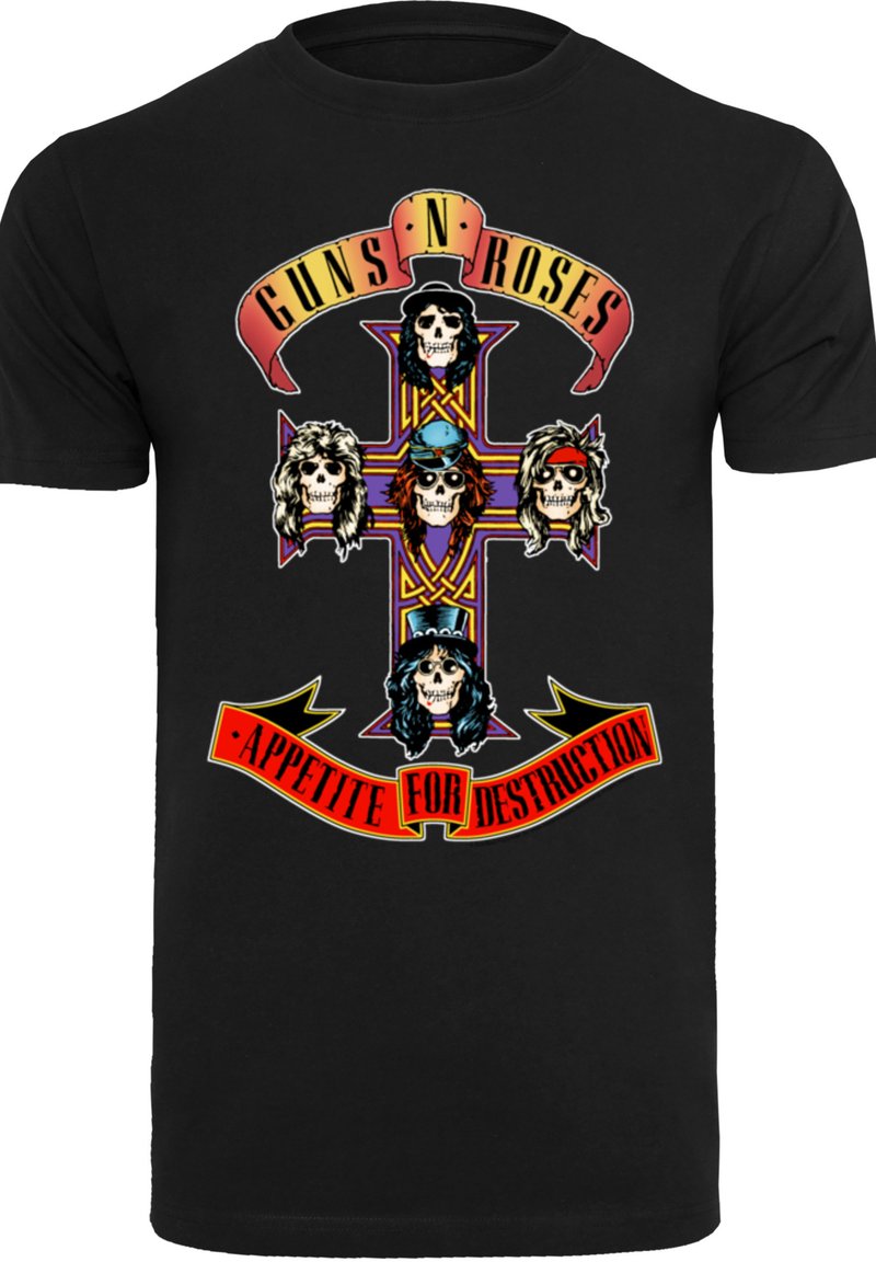 Camiseta Oficial Guns N' Roses Slash 85 - Algodón, Talla X-Large, Diseño Clásico De Slash