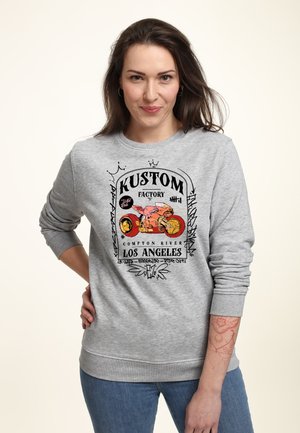 MATT KEELING KUSTOM FACTORY - Sweatshirt - heather grey