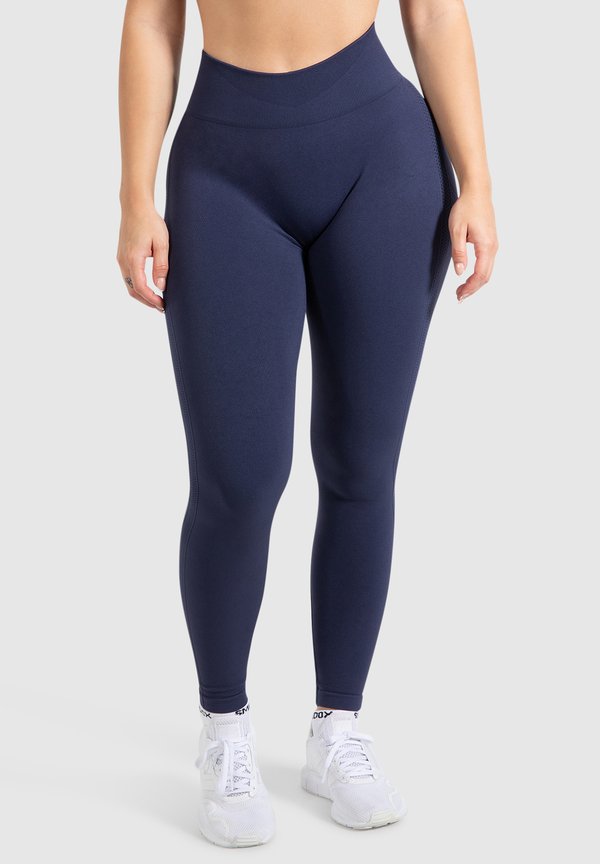 CETRINA SEAMLESS SCRUNCH LEGGINGS - Tights - marineblau