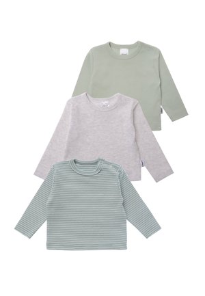 3 PACK - Langarmshirt - mehrfarbig