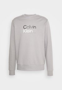 Calvin Klein MULTI COLOR LOGO - Sudadera - sublunar/gris - Zalando.es