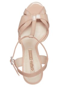 Buffalo Sandály na platformě - nude