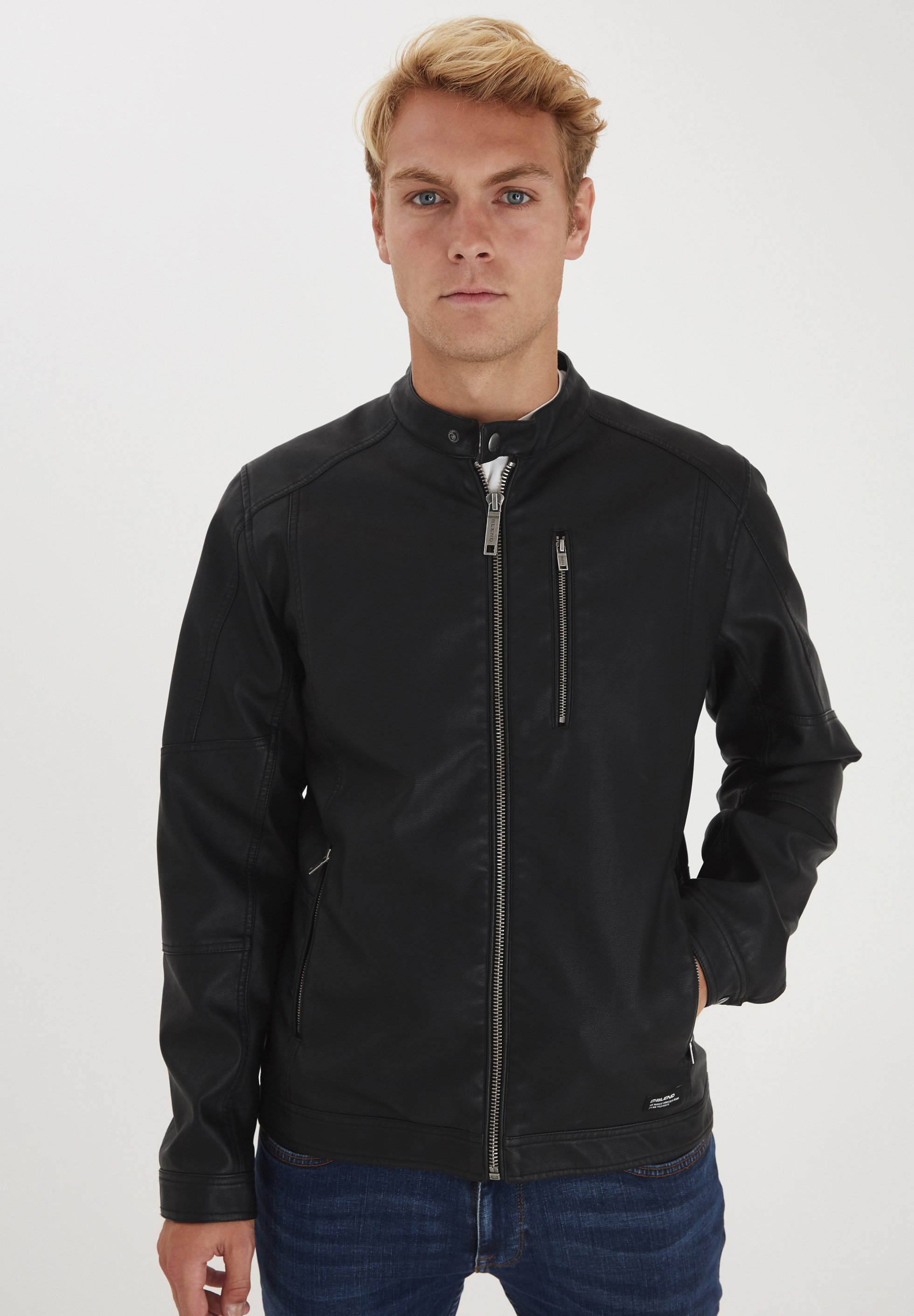 Blend Skinnjacka black Zalando.se Blend Skinnjacka black Zalando.se