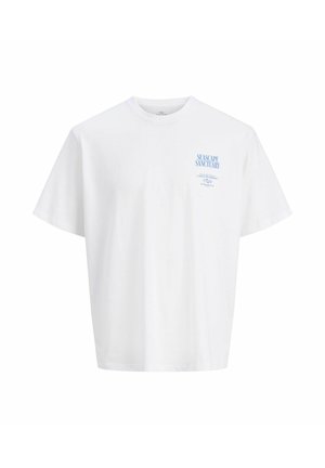 Jack & Jones, T-SHIRT PLUS SIZE T-SHIRT - T-shirt imprimé - bright white