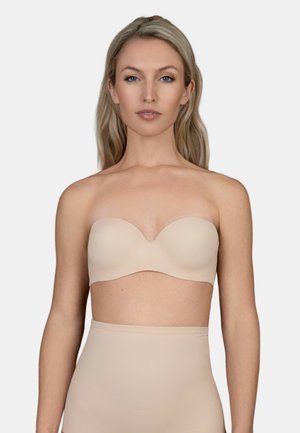 STRAPLESS - Axelbandslös bh / Multifunktionsbh - beige
