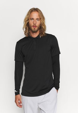 LEON REGULAR FIT GOLF - Koszulka polo - black