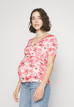 Anna Field MAMA T-shirt print - pink