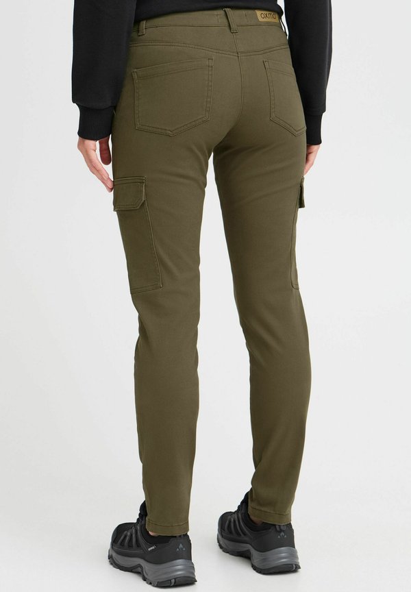 OXPALER SLIM FIT - Cargo trousers - grape leaf2