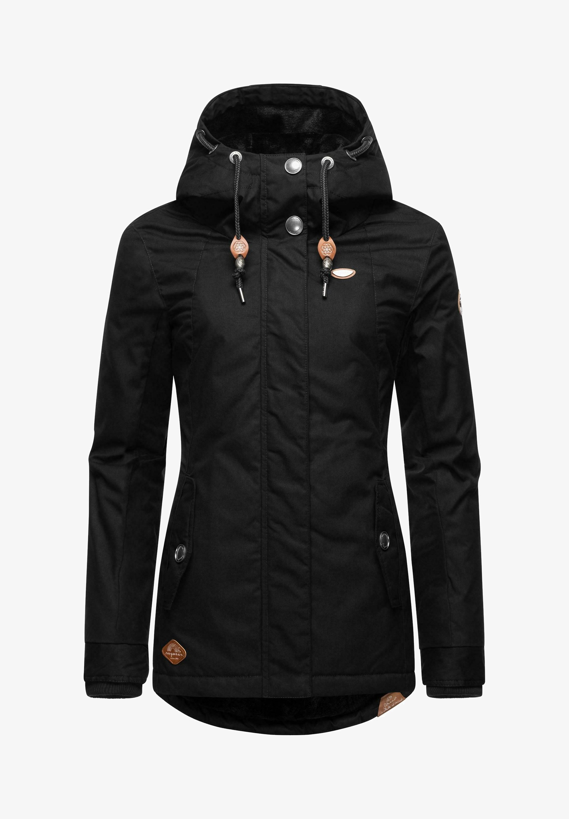 Ragwear MONADE Winterjacke black/dirty denim Zalando