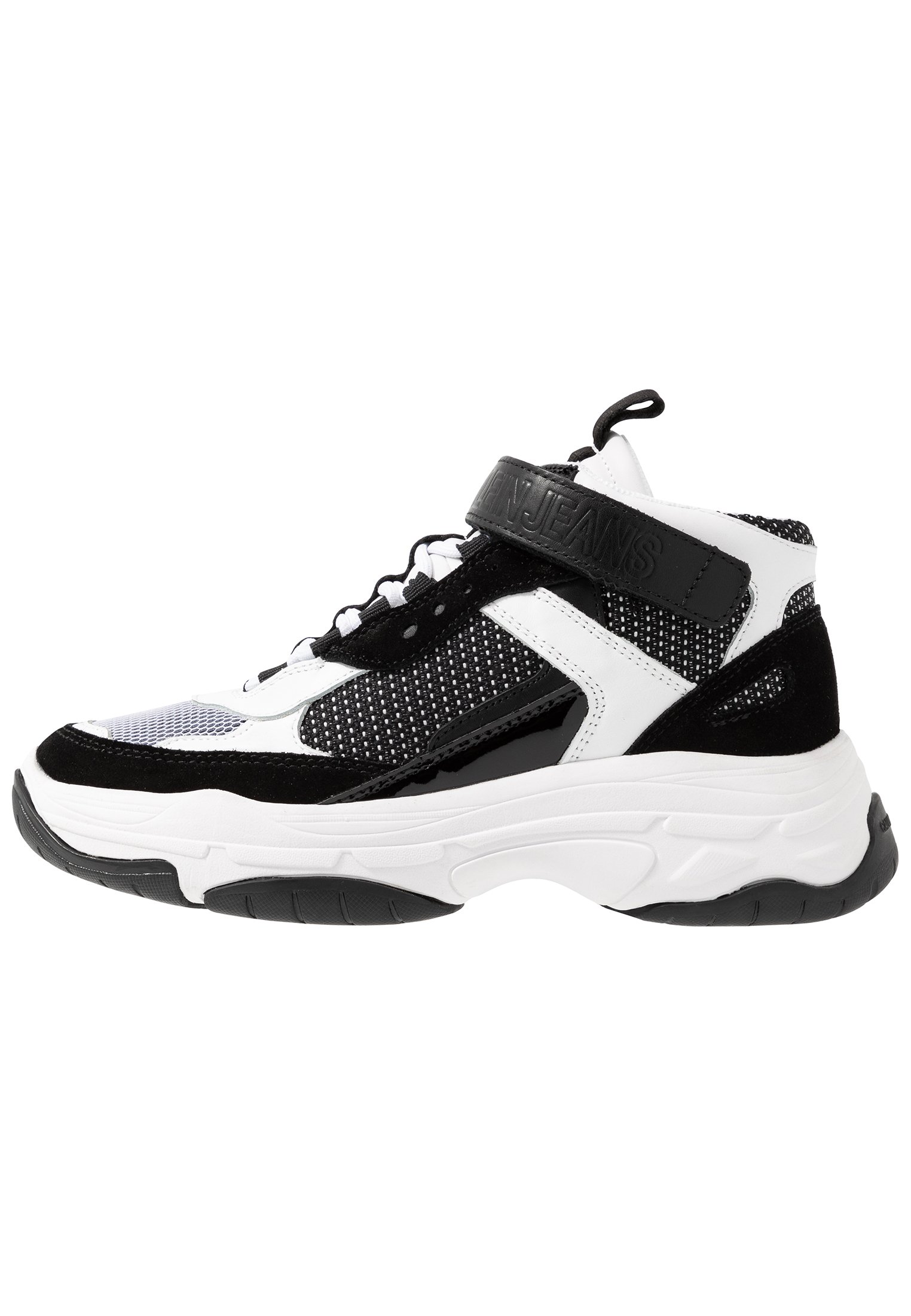 calvin klein jeans baskets chunky en cuir