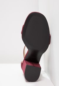 New Look Sandali con tacco - dark red