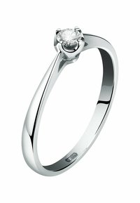 CHRIST Ring - weißgoldfarben