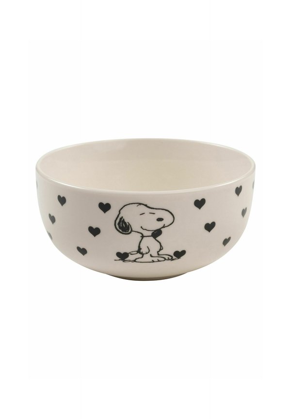 THE PEANUTS – SNOOPY SET 3 – Kinder Geschirrset – schwarz weiß