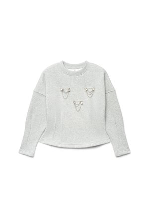 Calliope, FELPA TINTA UNITA - Sweatshirt - grigio medio melange