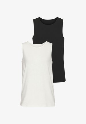 Viršus - schwarz, creme