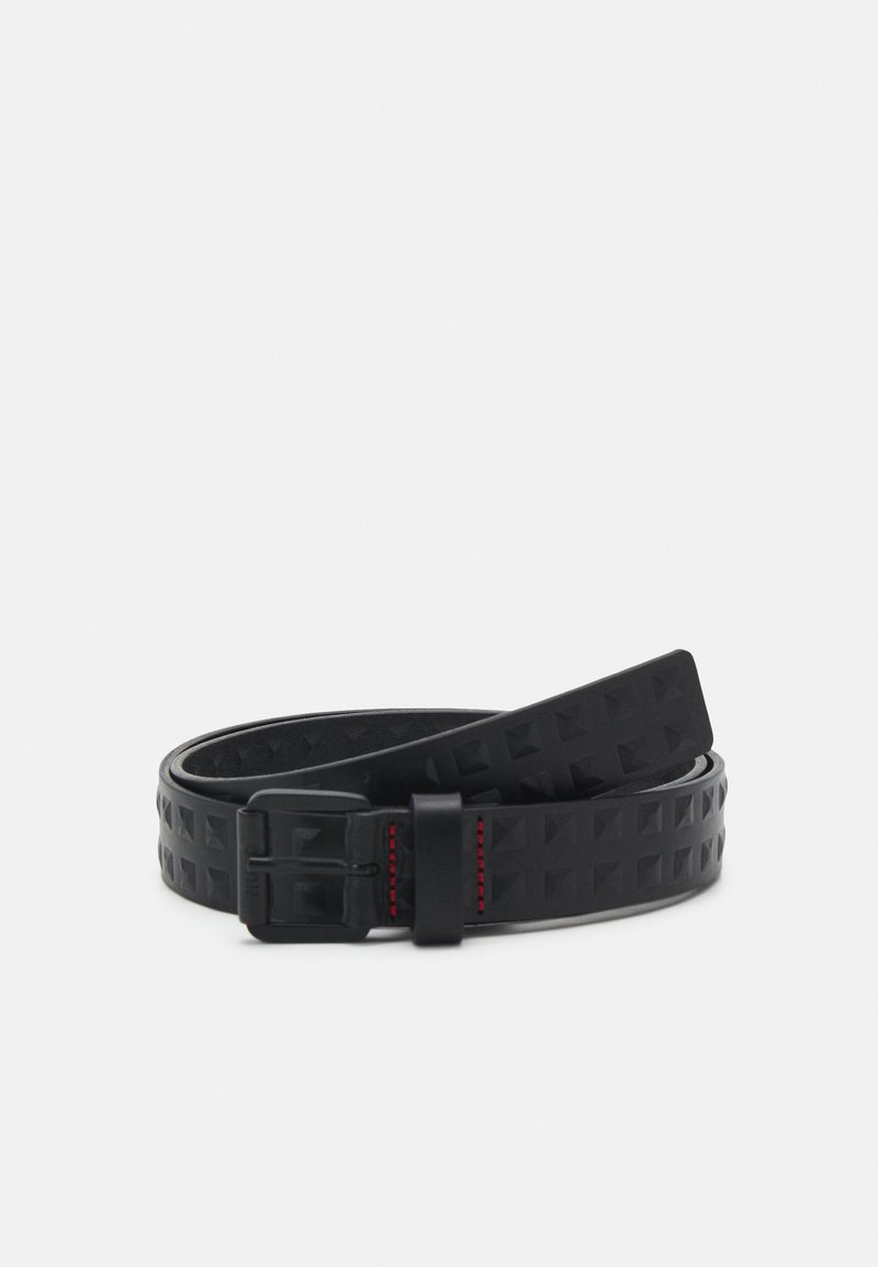 HUGO - GAD STUDS - Belt - black, Enlarge