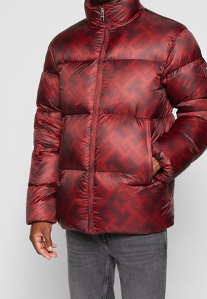 Gewatteerde jas - bordeaux