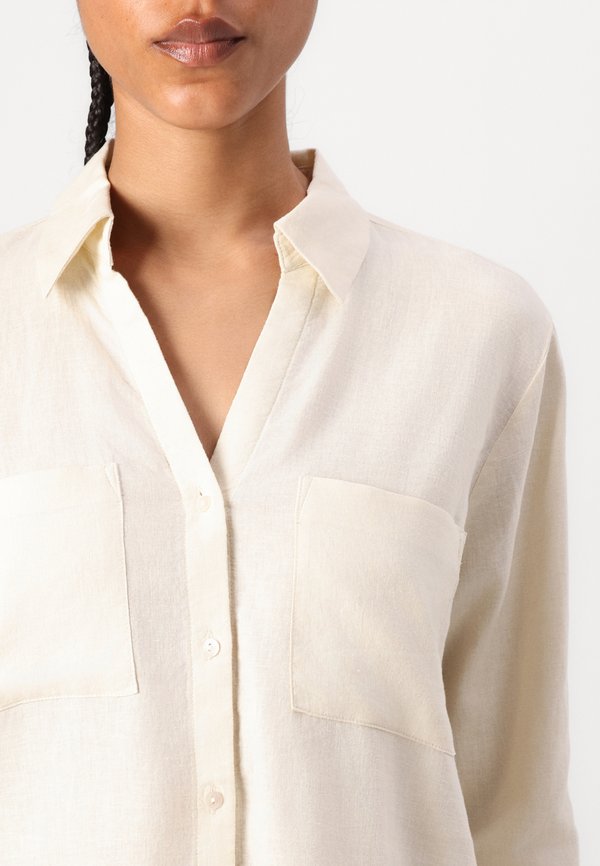 EASY SHAPE - Button-down blouse - champagne2