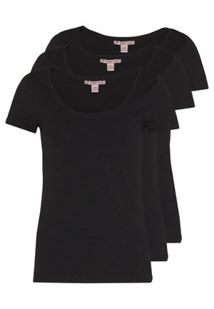 3 PACK - T-shirt basic - black