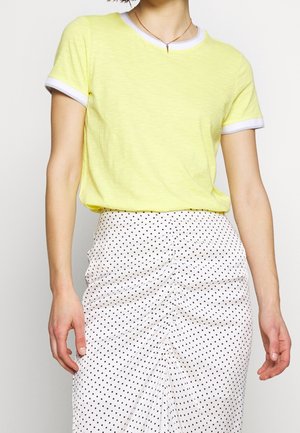 T-shirt basique - light yellow