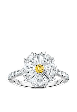 COCKTAIL LOVELY DAISY - Ring - silberfarben/weiß/gold
