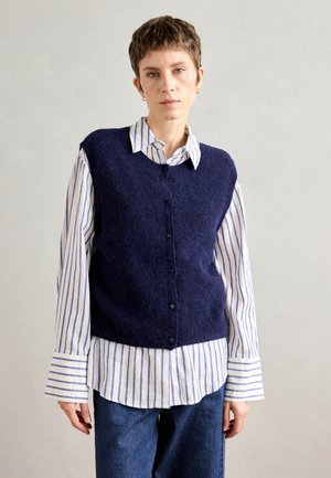 Mos Mosh THORA VEST - Waistcoat - maritime blue