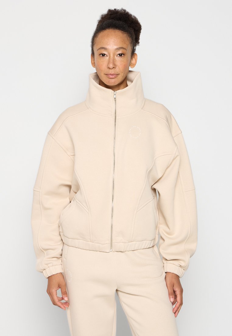 OH APRIL Sweater met rits lichtbruin OH APRIL Sweater met rits lichtbruin