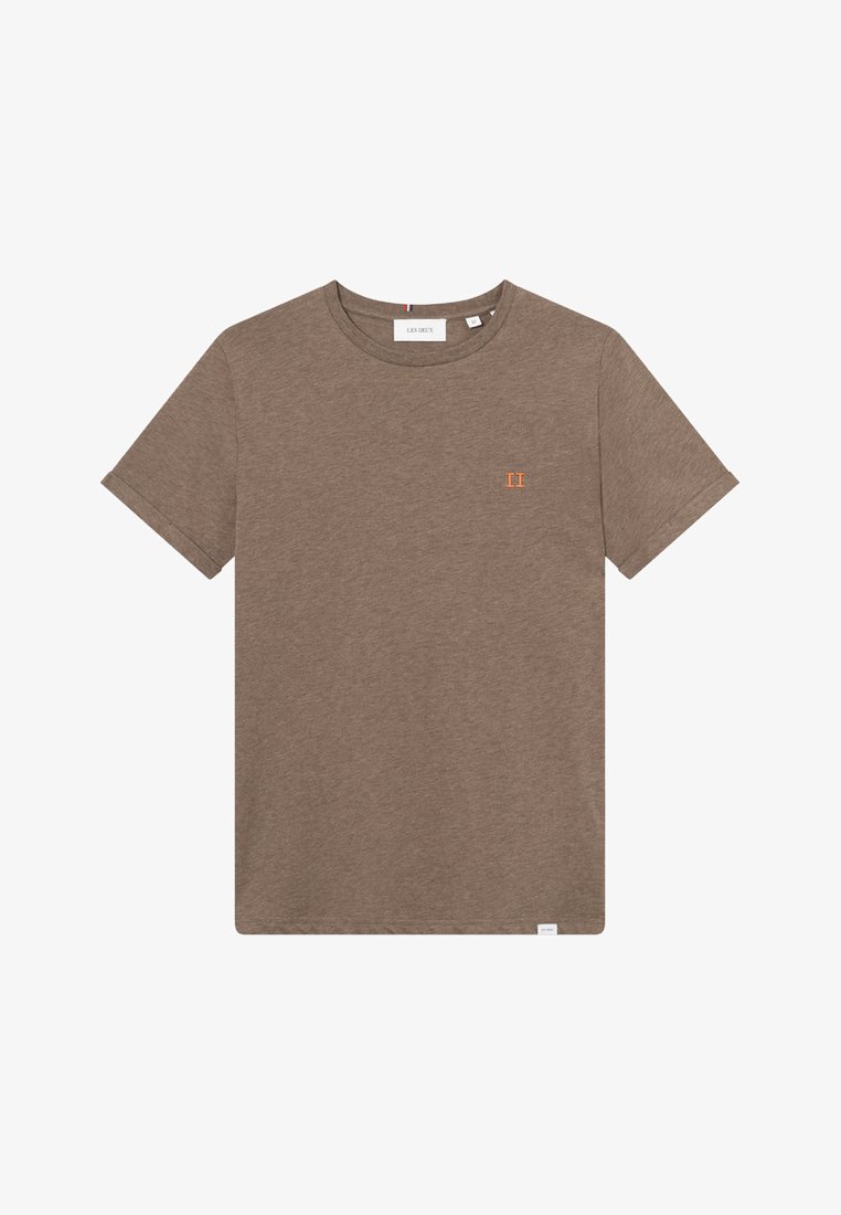 Les Deux NØRREGAARD SEASONAL - T-Shirt basic - mountain grey melange