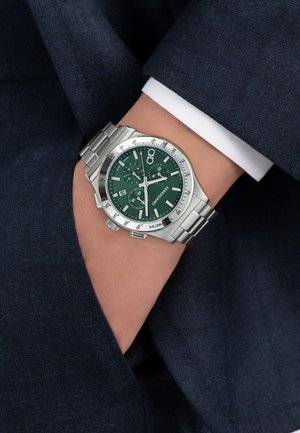 KZ-1927 CHRONO - Kronográf óra - silver-coloured/green