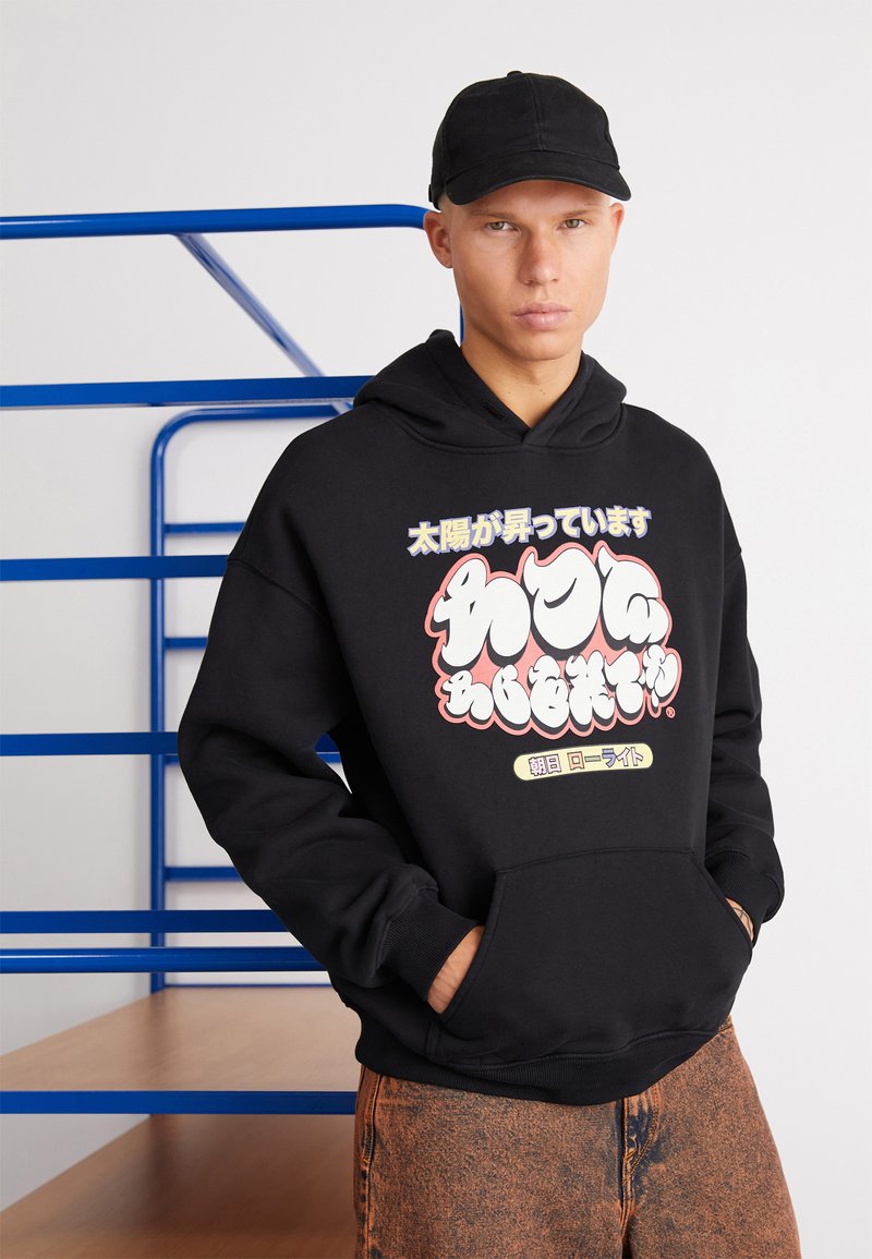 LOW LIGHTS STUDIOS® ARCADE HOODIE UNISEX Kapuzenpullover black