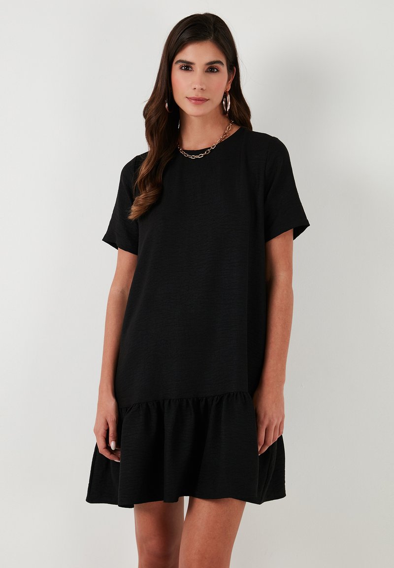 LELA REGULAR FIT - Denní šaty - black