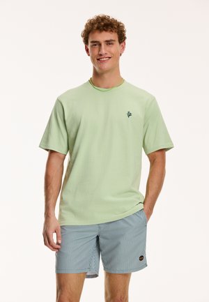 T-shirt con stampa - dust green