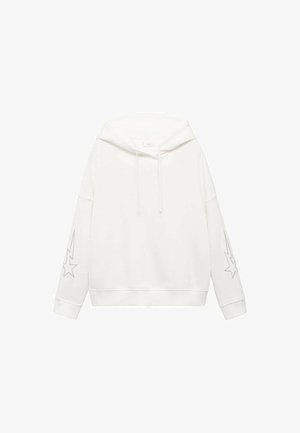 TEEN - Pulover s kapuco - off white