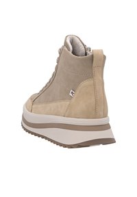 Rieker Bottines à plateau - beige