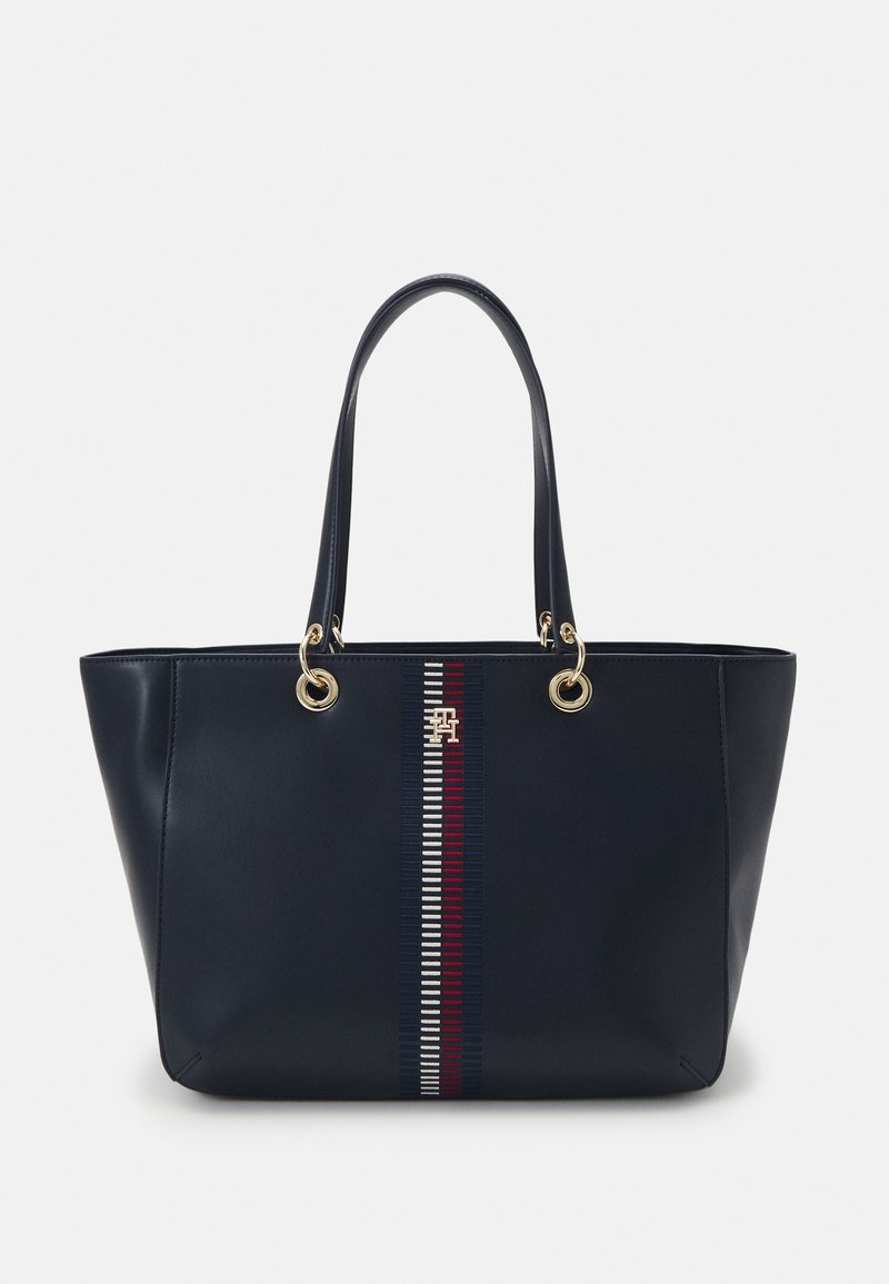 Tommy Hilfiger CHIC TOTE CORP Bolso de mano space blue/azul