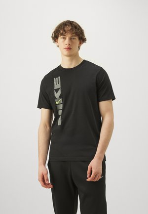 TEE VINTAGE FITNESS - Sportfelső - black