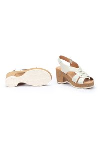 Pikolinos ARENALES  - Sandalias de cuña - nata