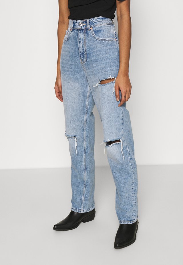 HIGH WAIST - Jeans Relaxed Fit - light vintage