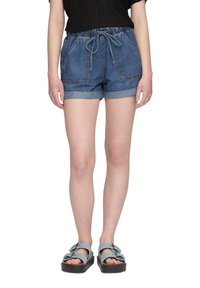 QS Jeans Shorts - dunkelblau